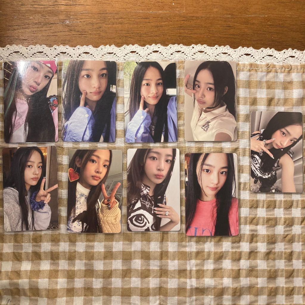 [ready] photocard minji newjeans aab minji omg attention get up
