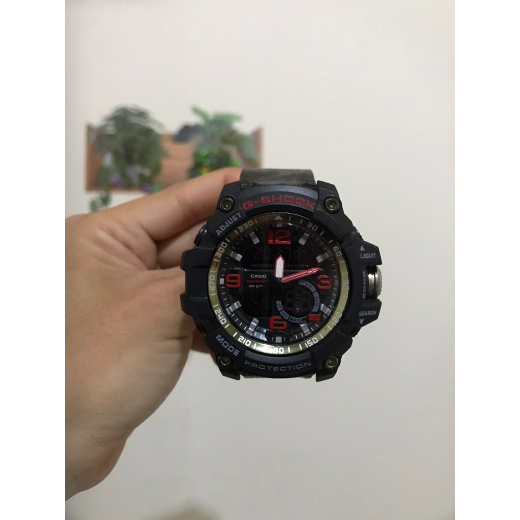 Jam tangan Casio Gshock bekas pakai orang