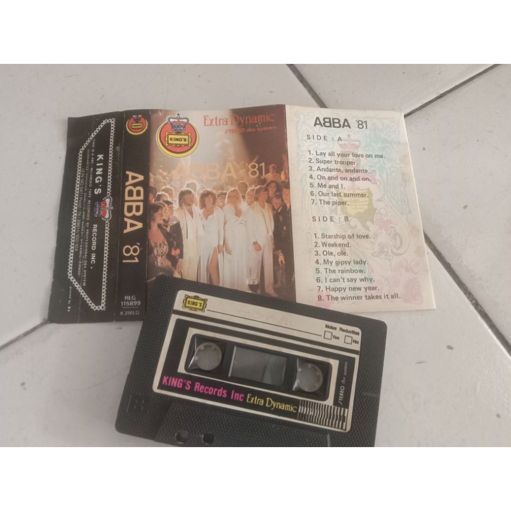 Kaset Pita ABBA 81