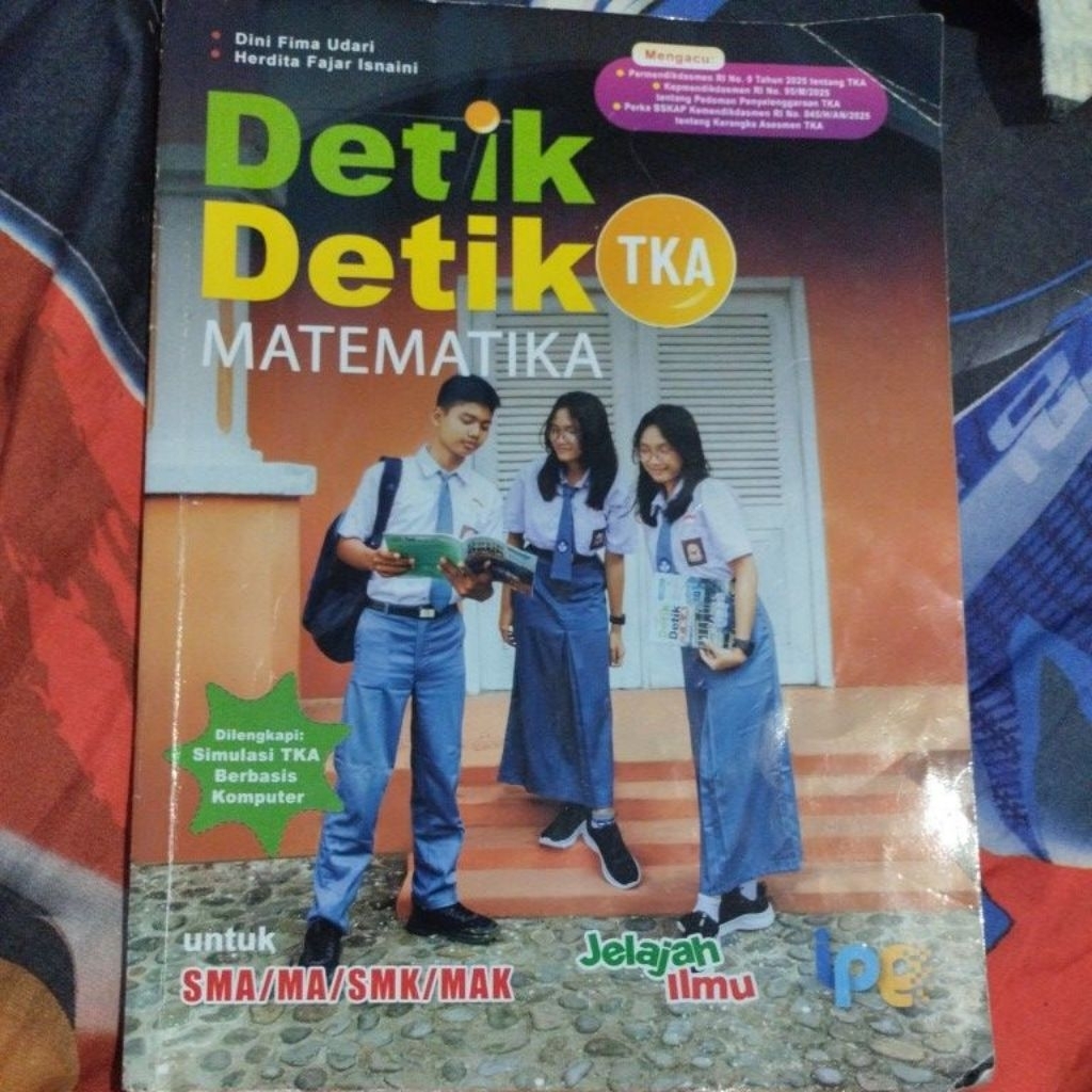 preloved buku materi + latihan soal detik detik tka sma matematika
