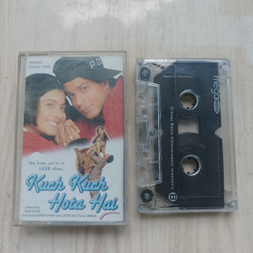 Original Kaset Pita Tape Musik India Kuch Kuch Hota Hai