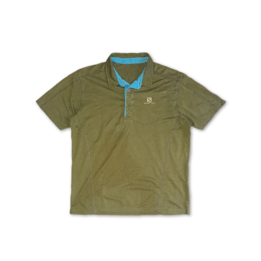 Baselayer SALOMON Army Green Ukuran L