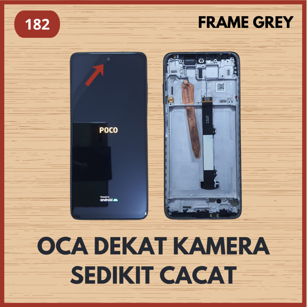 LCD FRAME ORIGINAL XIAOMI POCO X3 NFC PRO COPOTAN