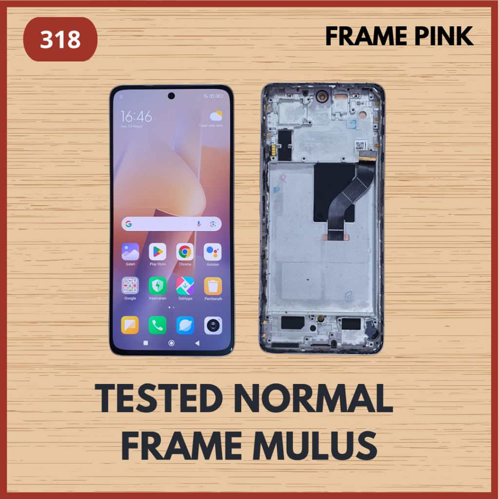 LCD FRAME XIAOMI MI12 MI 12 LITE ORIGINAL COPOTAN