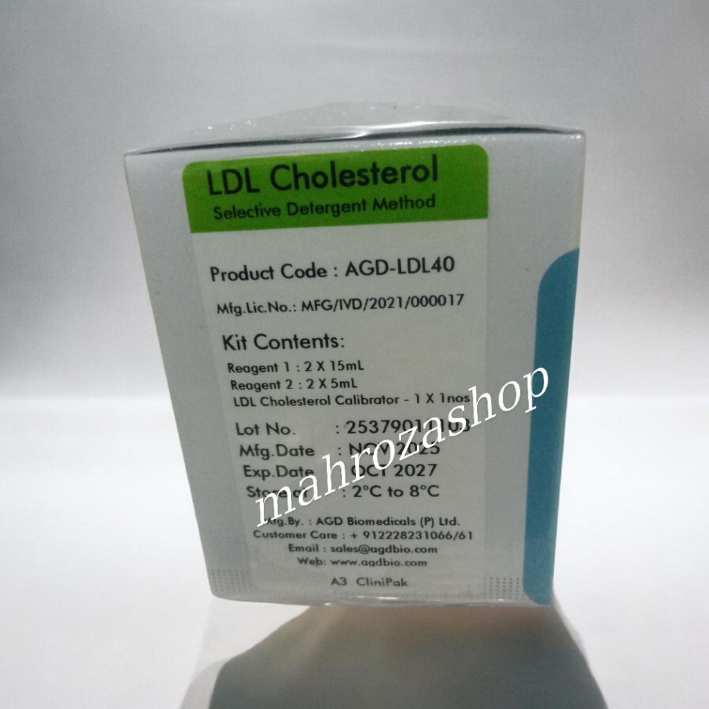 Reagen LDL cholesterol klinipak AGD