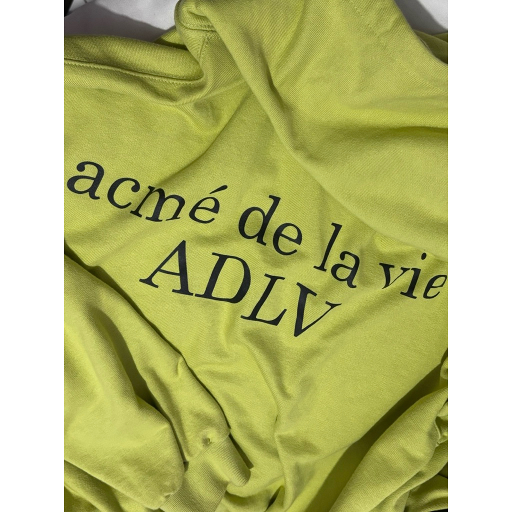 Preloved ADLV Hoodie Zip Up Jacket Oversized