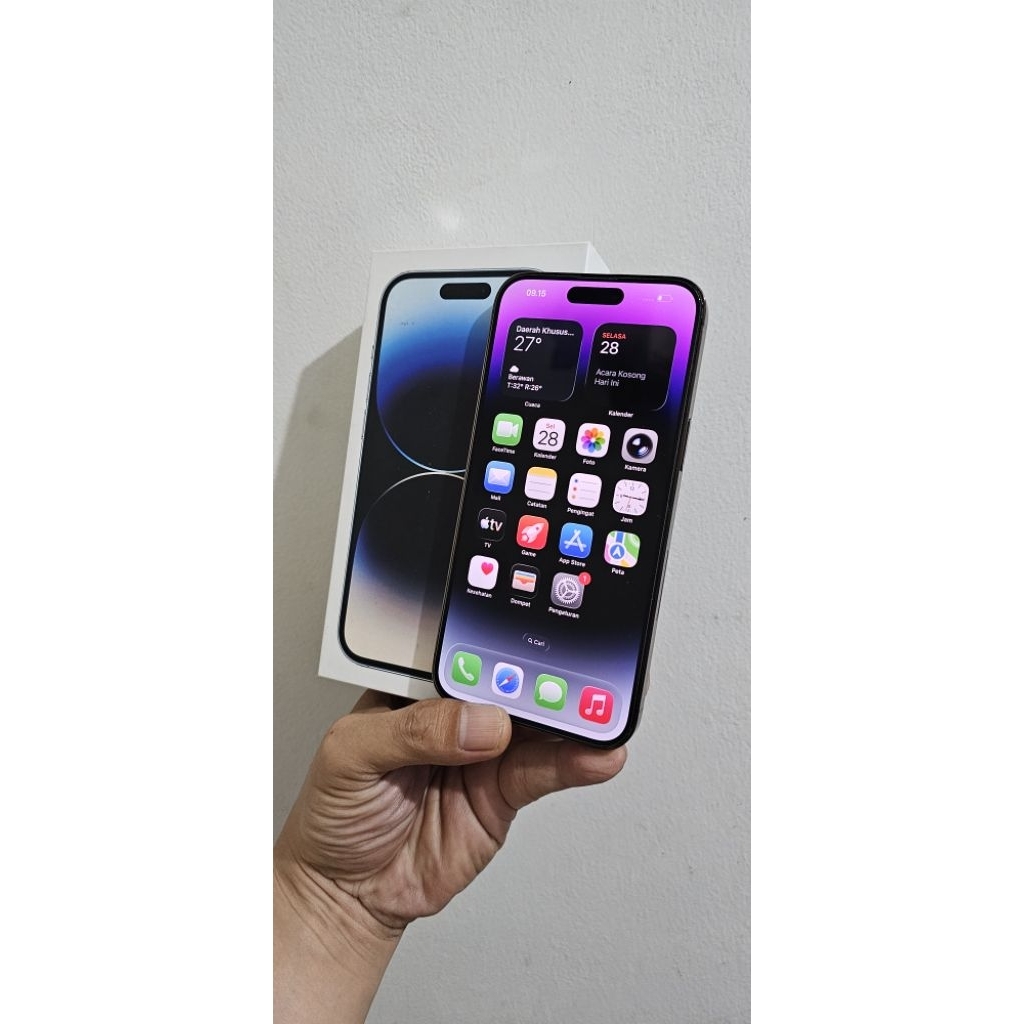 Second IP 14 Pro Max 128gb Fullset