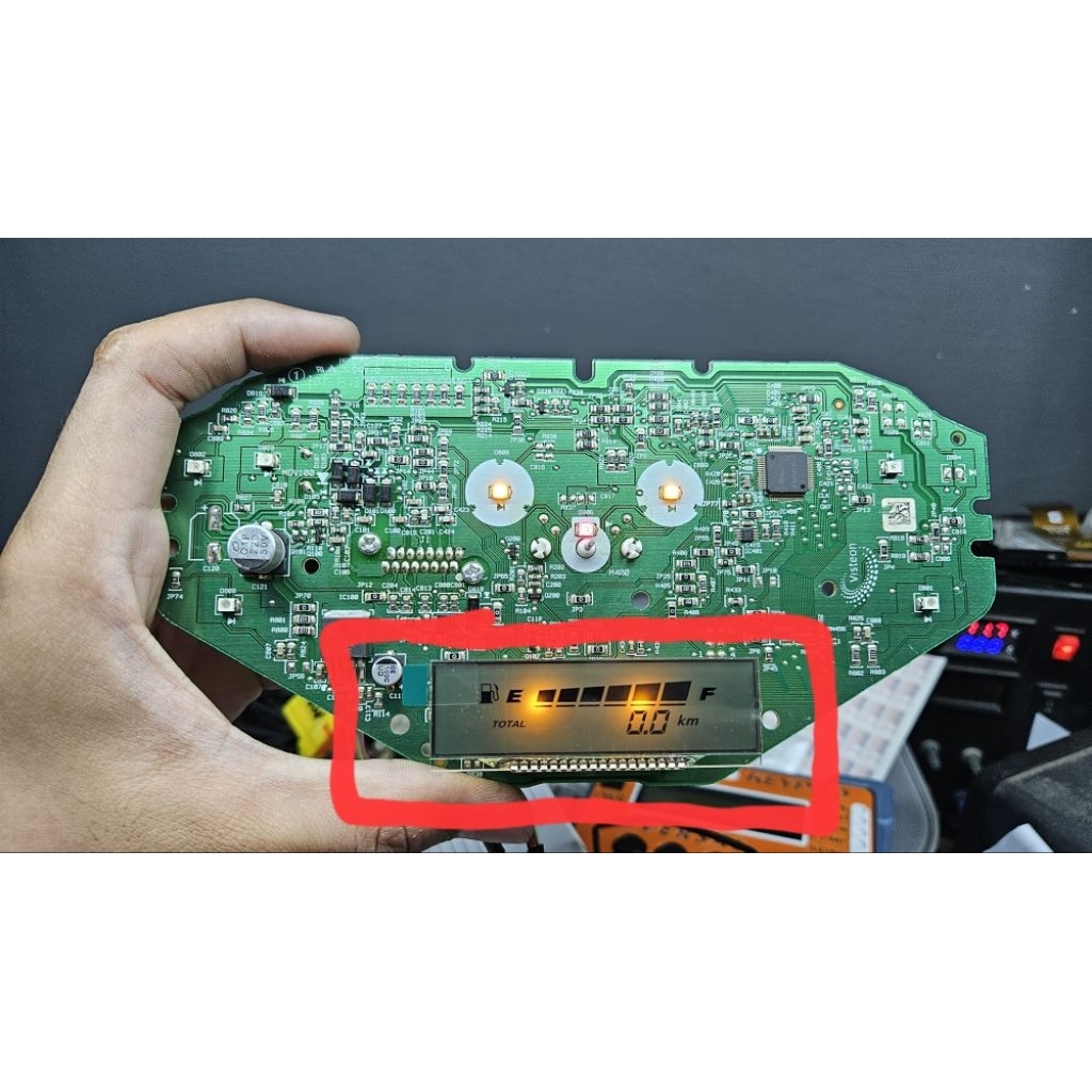 LCD Speedometer Vario 125/150 2015-2017