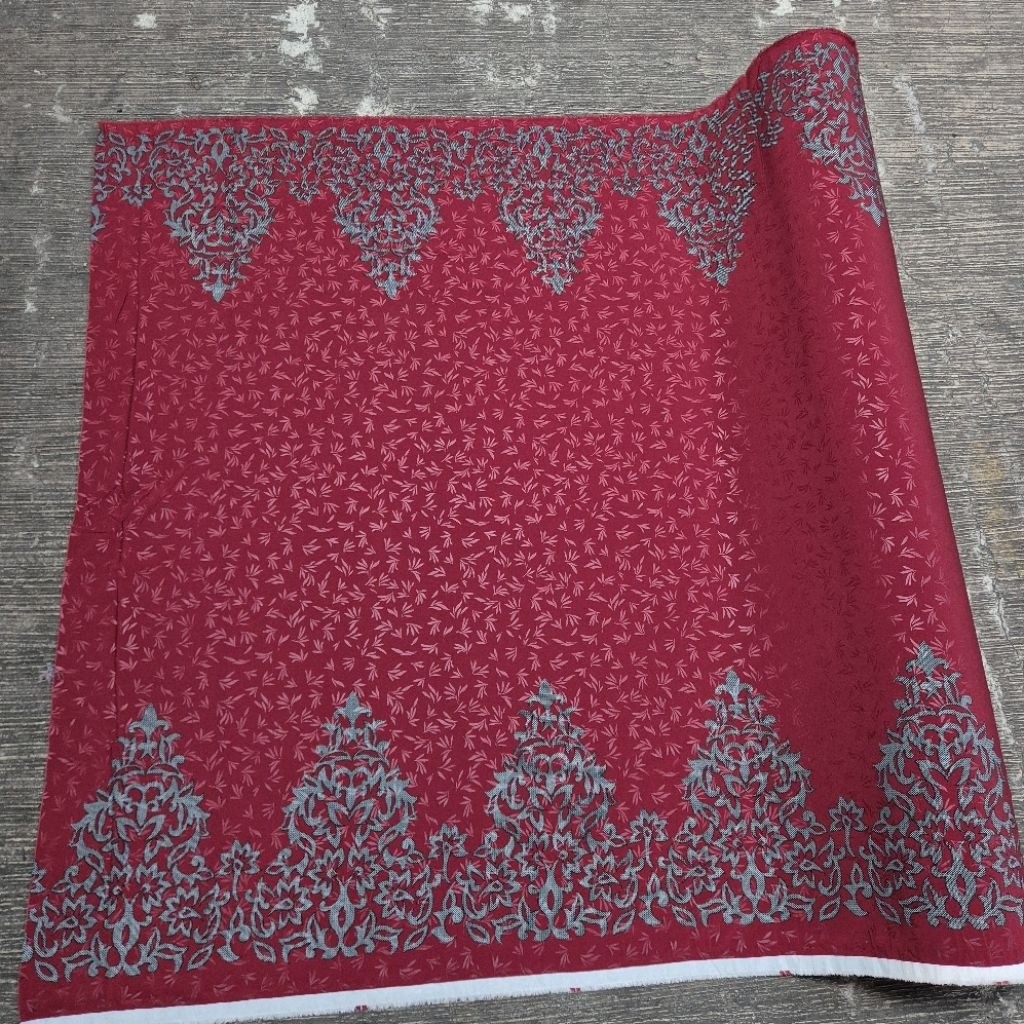 Kain Crepe Embos Motif Sultan - Kain Crepe Embos Motif - Harga Tertera 0,5 Meter