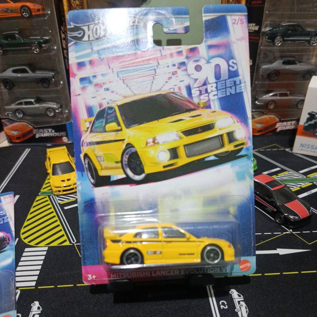 Hotwheels Mitsubishi Lancer Evolution VI