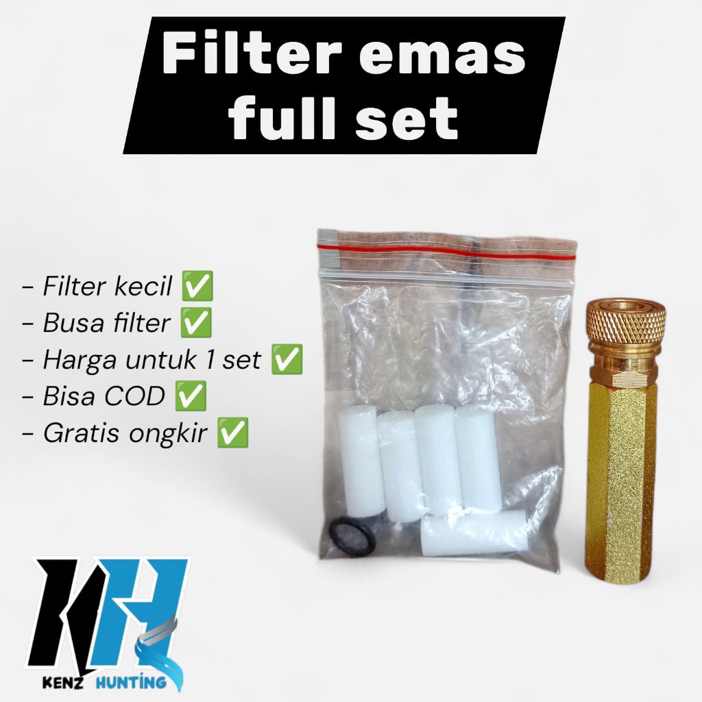 Filter + Mini Kupler Pompa Pcp, Filter Emas Pompa Pcp, Casing Filter Pompa Pcp, Sparepart Pompa Pcp