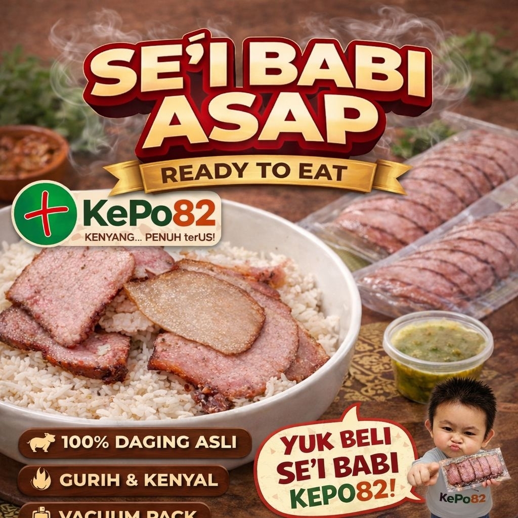 Daging Babi Asap Iris