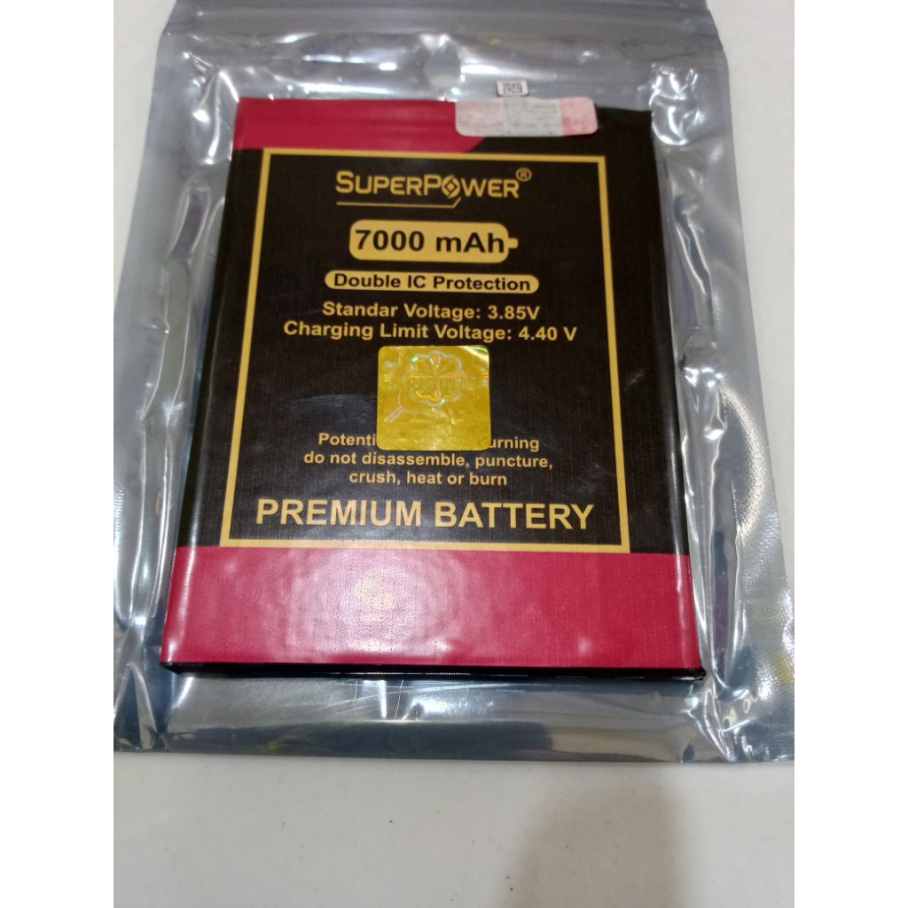 Batre Baterai Vivo Y20 Y20S Y20i Y12S B-05 BO5 Double Power 7000mah 2 IC Protector Batu Batrai Handp