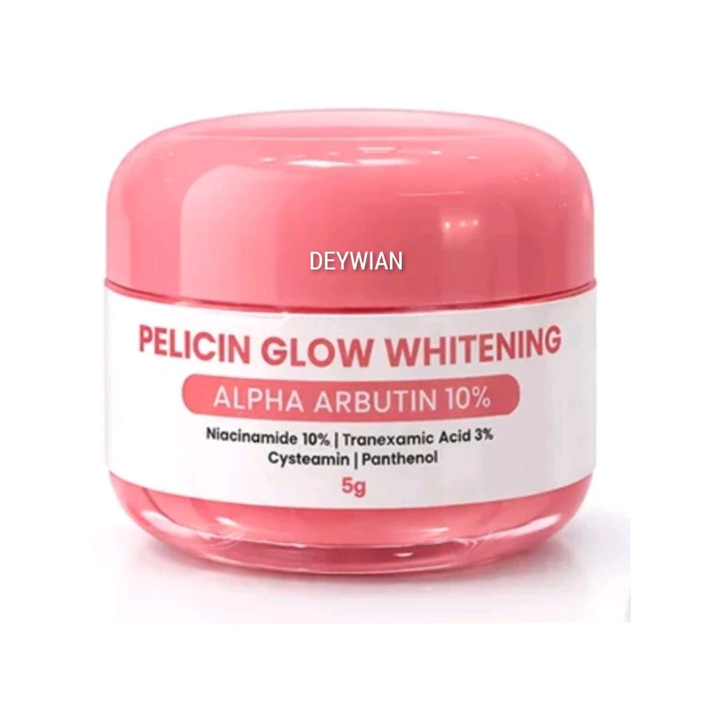 SALEP PELICIN GLOW FORTE - Krim Malam Mencerahkan Wajah dengan Alpha Arbutin 10% Refliskin