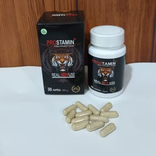 Prostamin RealMan Use Penambah Stamina Kuat Seperti Super Hero