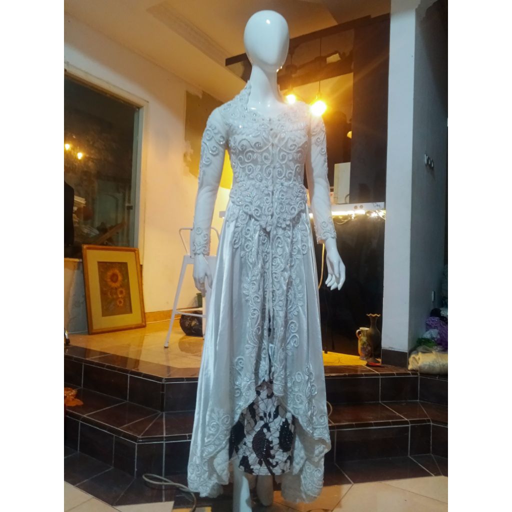 kebaya pengantin akad pl