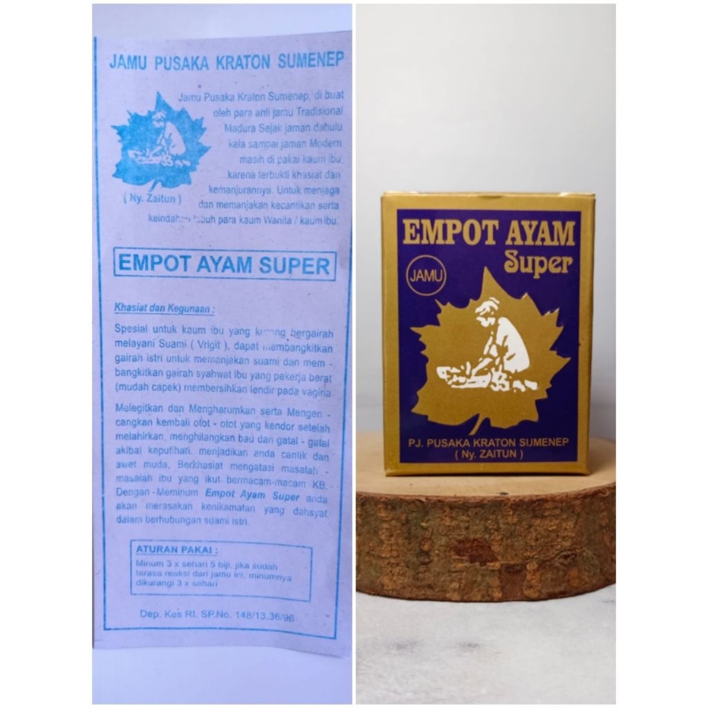 Jamu Empot Ayam Super Asli Ny. Zaitun
