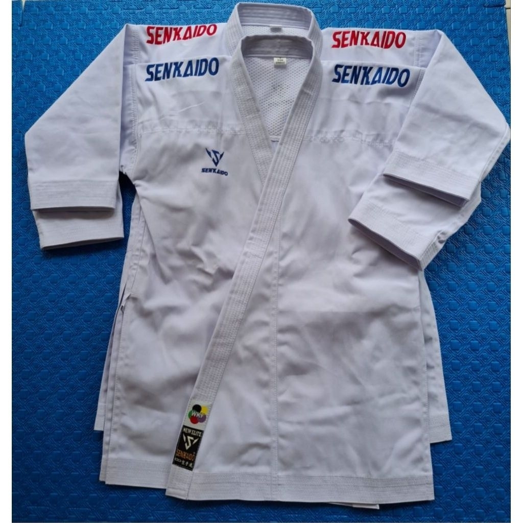 BAJU KARATE KATA SENKAIDO ELITE COMBO 2 IN 1