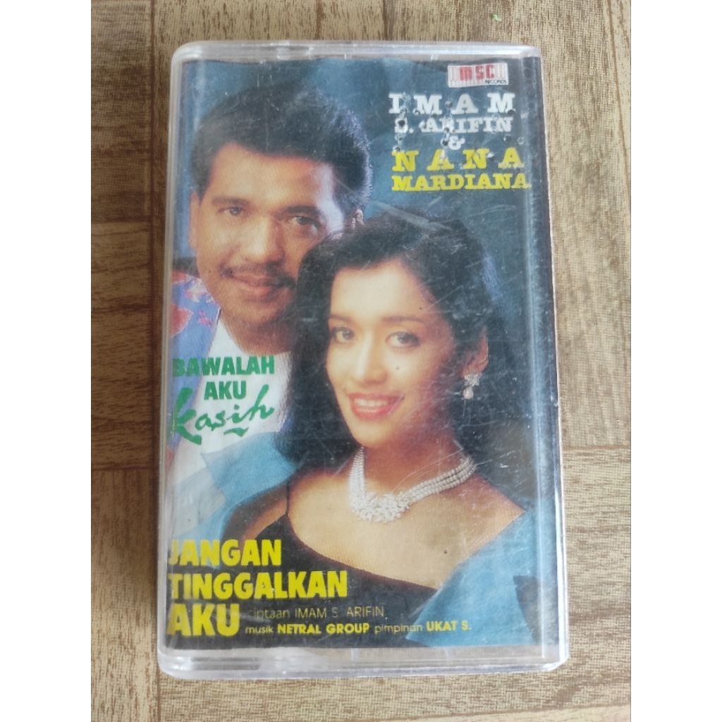 kaset pita IMAM S ARIFIN & NANA MARDIANA "jangan tinggalkan aku"