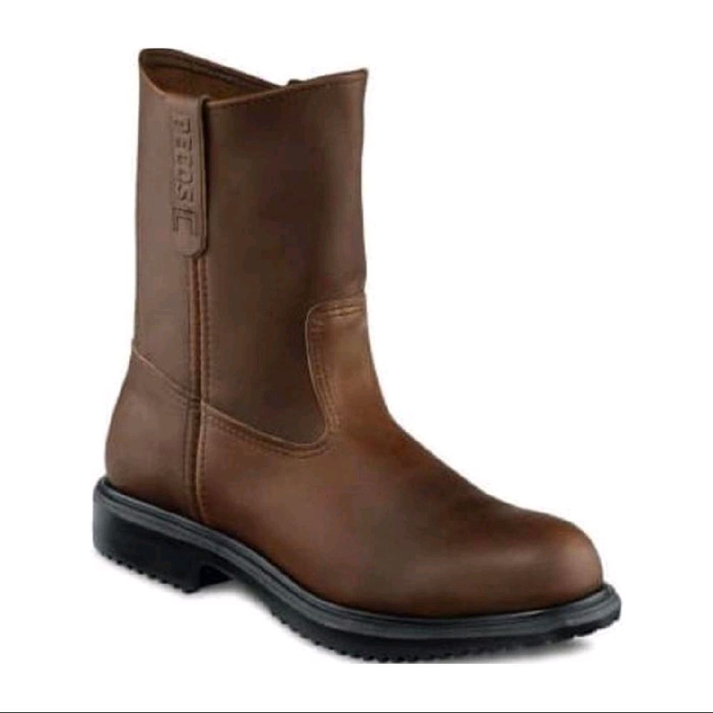 sepatu safety redwing 8241 brown