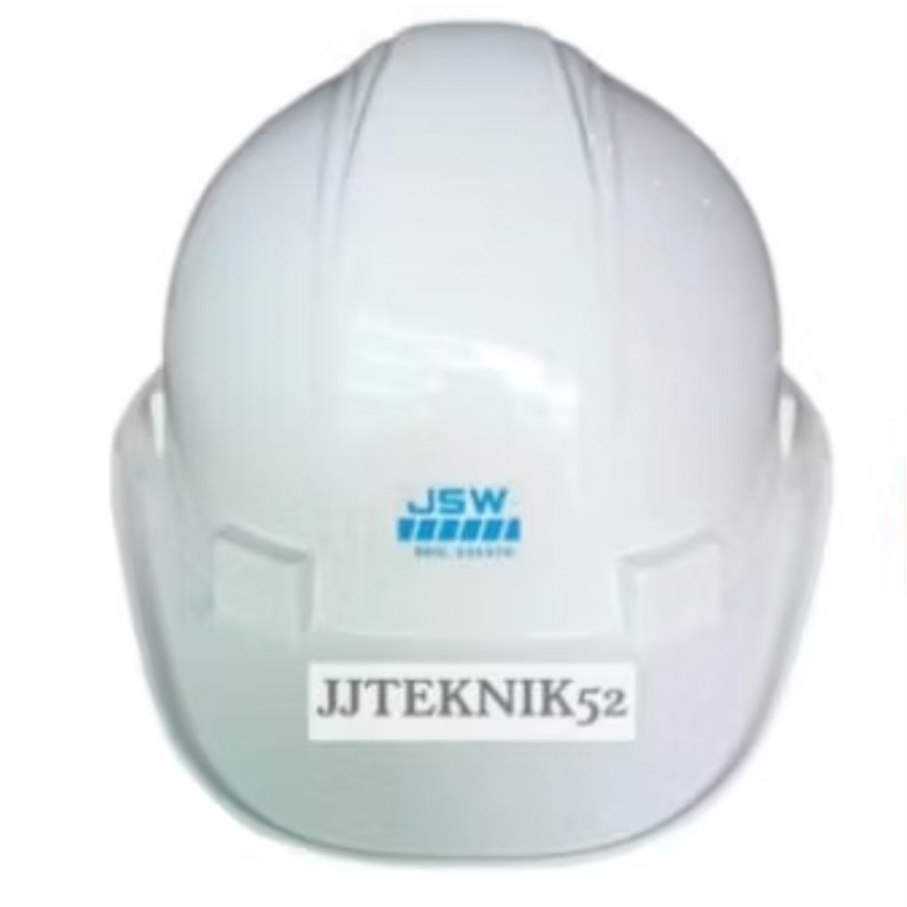 HELM PROYEK SAFETY JSW PUTIH + TALI DAGU