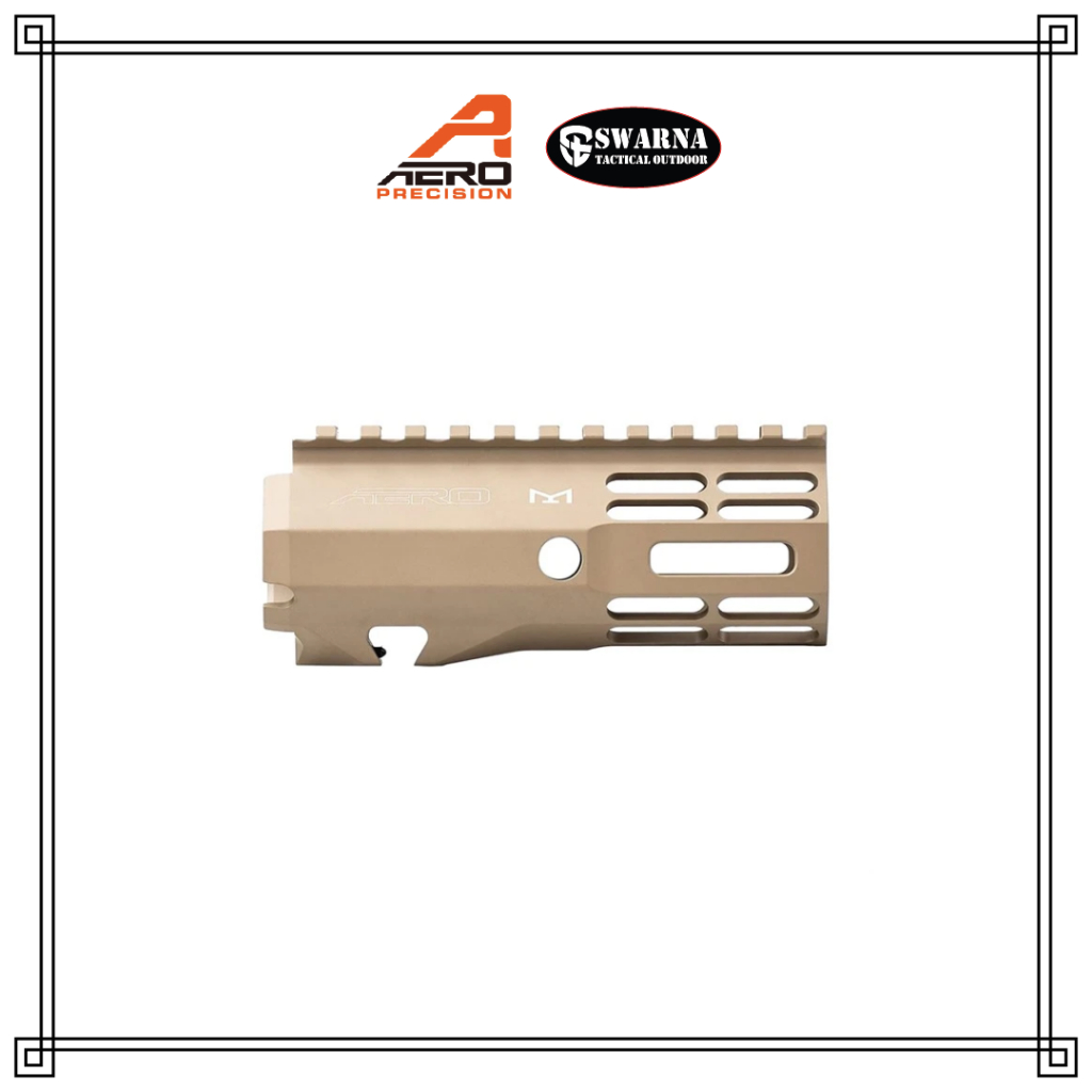 AERO PRECISION AR15 4.8" Atlas R-One M-Lok Handguard - Flat Dark Earth