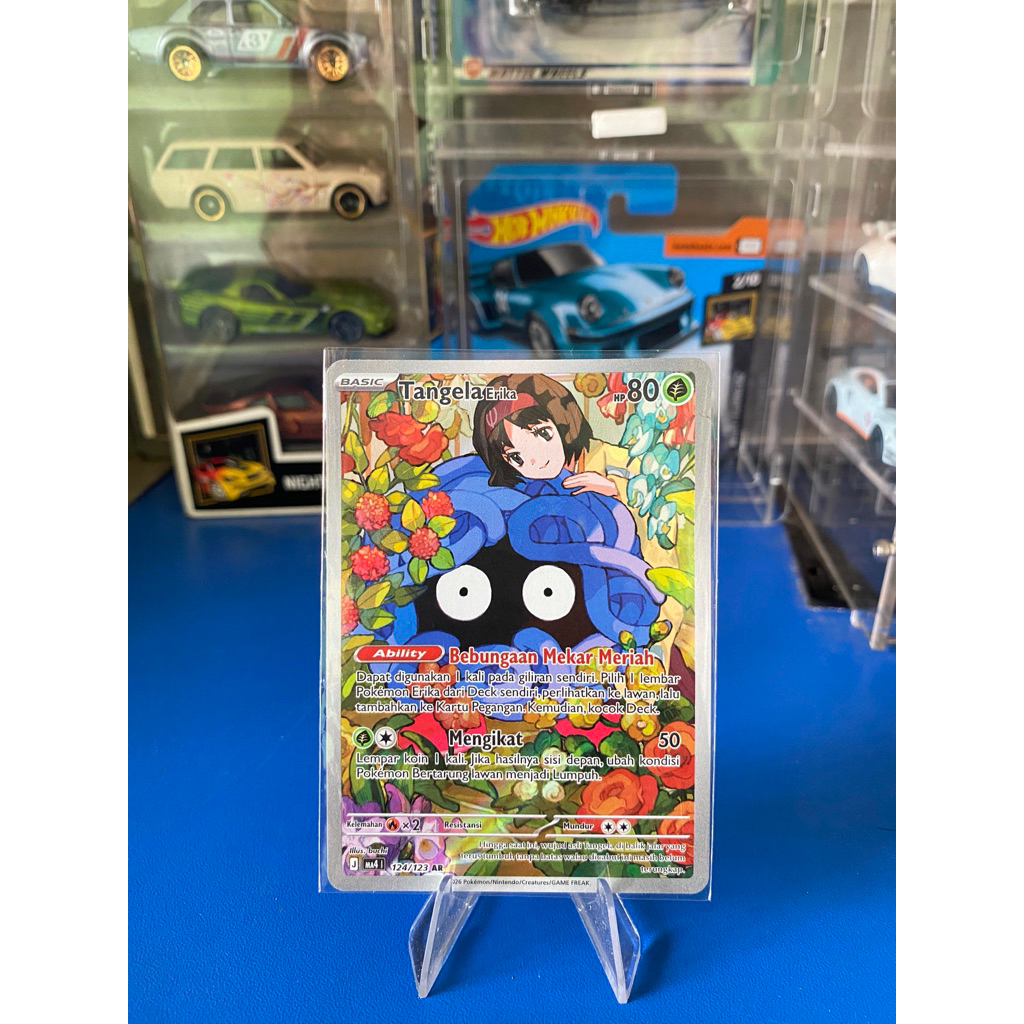 Tcg Pokemon Tangela Erika AR
