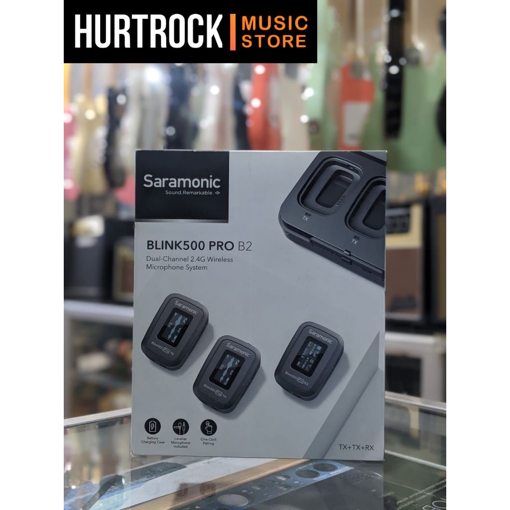 Saramonic Blink 500 Pro B2 Wireless Clip-On Mic With Lavaliers