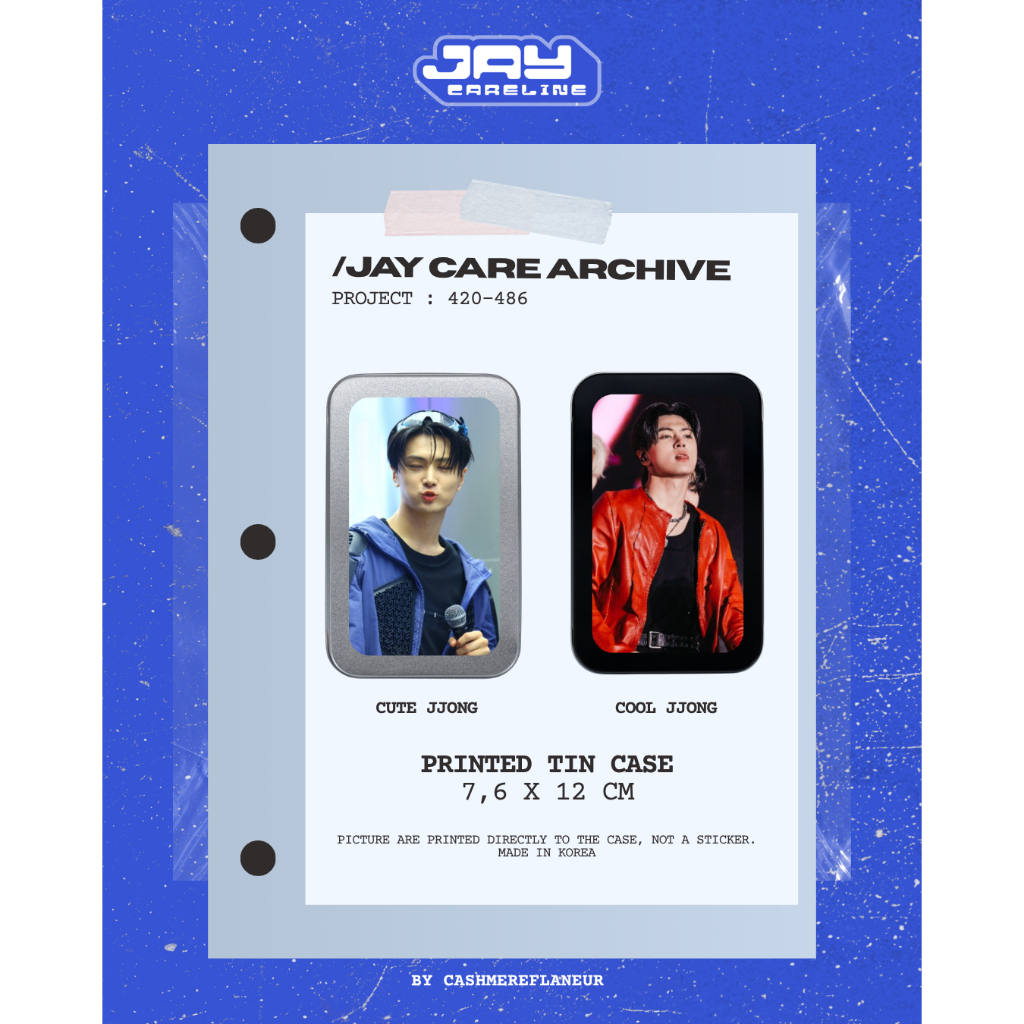 JAY ENHYPEN TIN CASE
