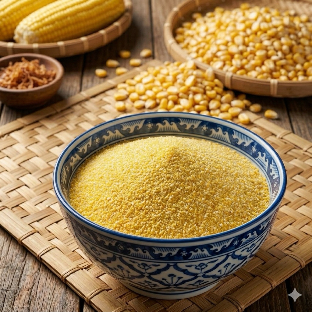 Beras jagung/ ampok/ Nasi jagung/ampok siap saji
