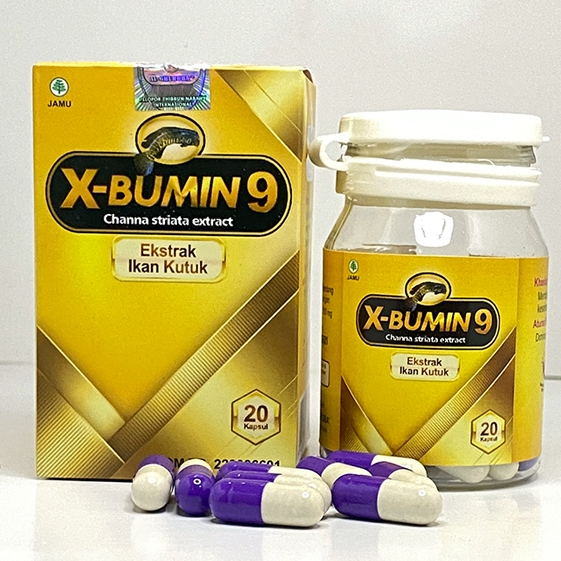 Kapsul Ikan Gabus Kutuk Albumin Ikan Gabus Kutuk Albumin Obat Luka Pasca Operasi - X-Bumin9