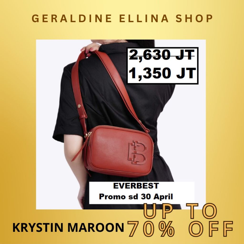 SALE tas wanita Everbest sling bag original seri KRYSTIN