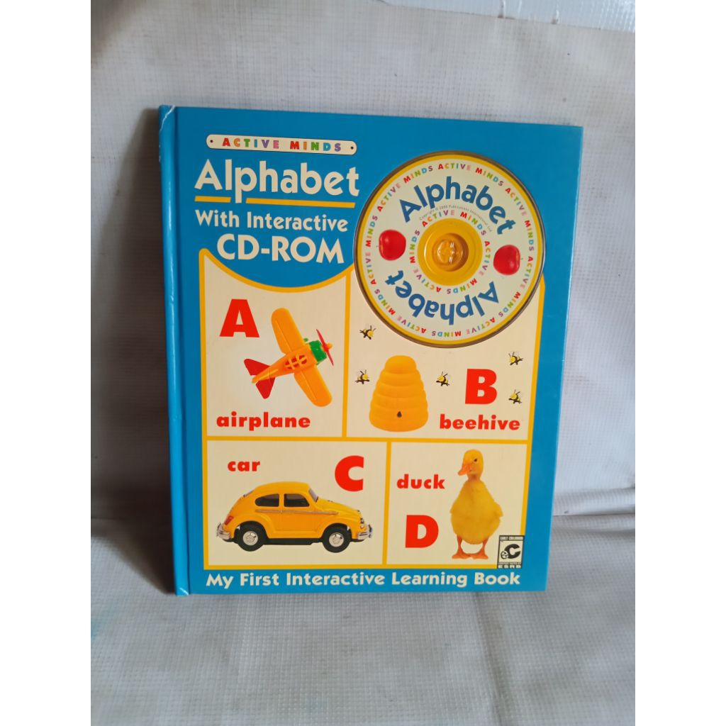 ACTIVE MINDS Alphabet With Interactive CD - ROM MY FIRST INTERACTIVE LEARNING BOOK