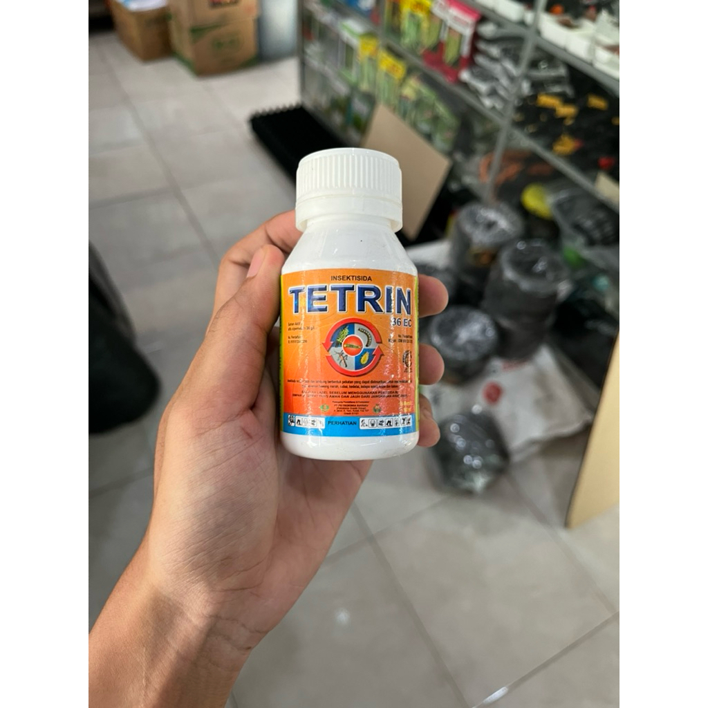 Insektisida TETRIN 36ec Alfa sipermetrin 36g/l Kemasan 100ml