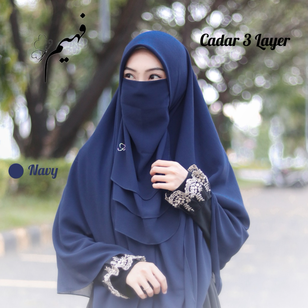 FAHIMY NIQOB - Cadar Tali 3 Lapis by fahimy niqob