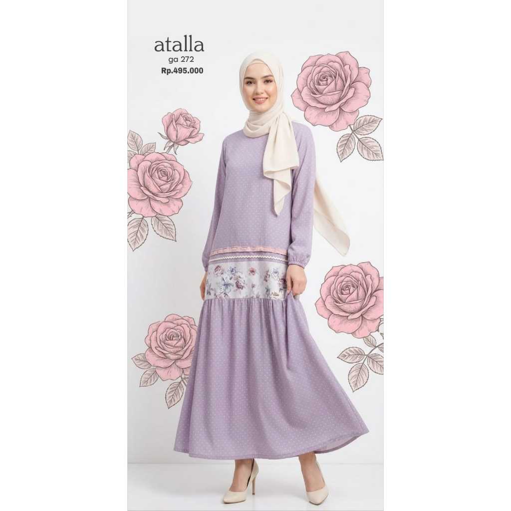 Atalla Ga 272/ Gamis Atalla / Atalla Edisi Lebaran / Atalla 2026