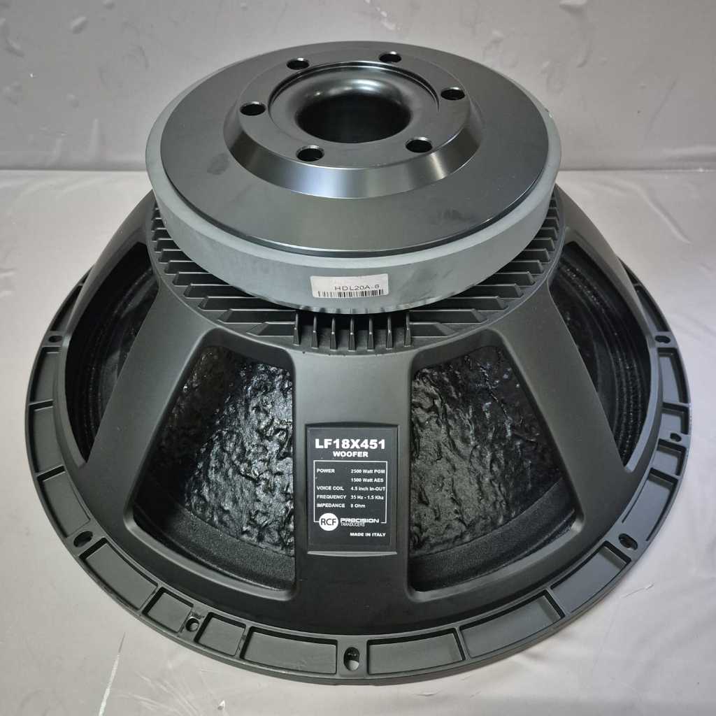 KOMPONEN SPEAKER RCF LF18X451/LF18 X451 VOICE COIL 4 INCH 2400 watt