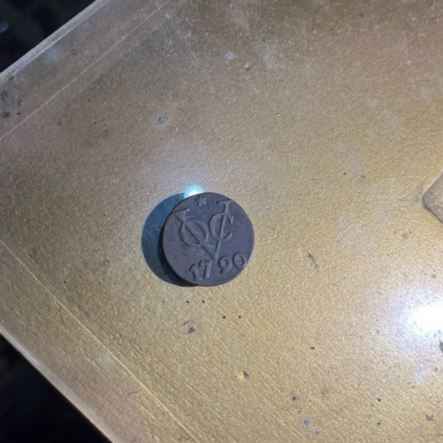koin kuno hindia belanda VOC tahun 1790