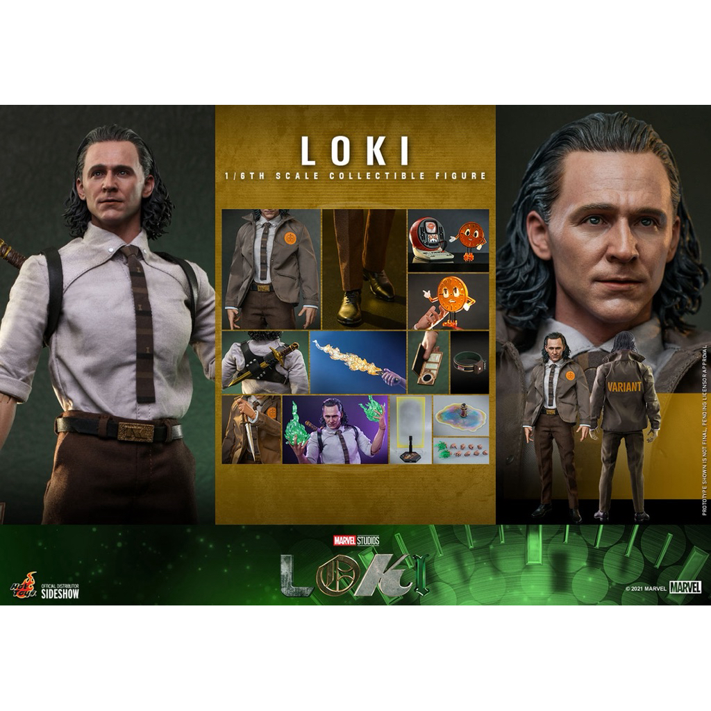 Hot toys loki tva variant MISB NEW TMS061 figure loki