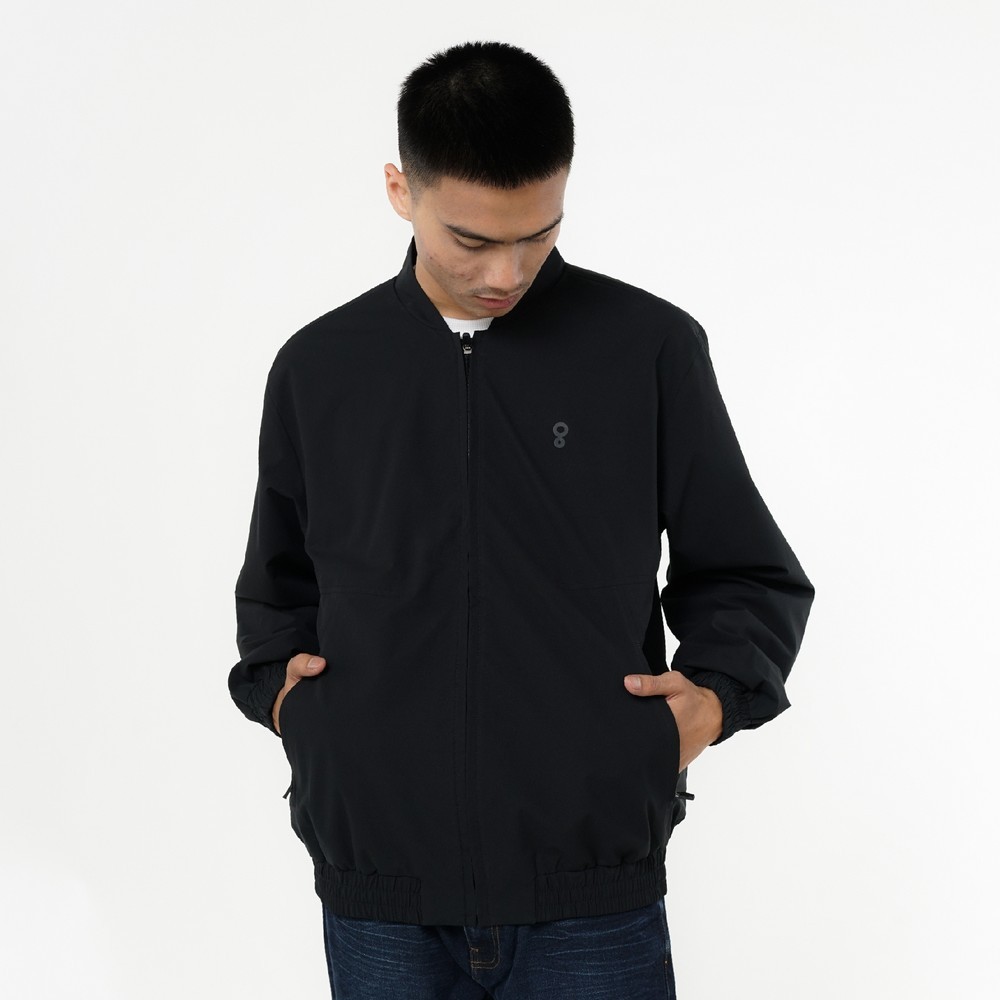 Greenlight Essential Jaket Coach Bomber Pria Regular Fit Polyester Abdalah HP-CG020326