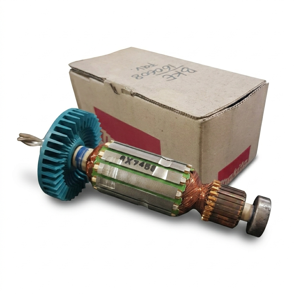 MAKITA HP1620 ARMATURE ANGKER ORIGINAL SPAREPARTS MESIN BOR 13MM (BKE-02000014)