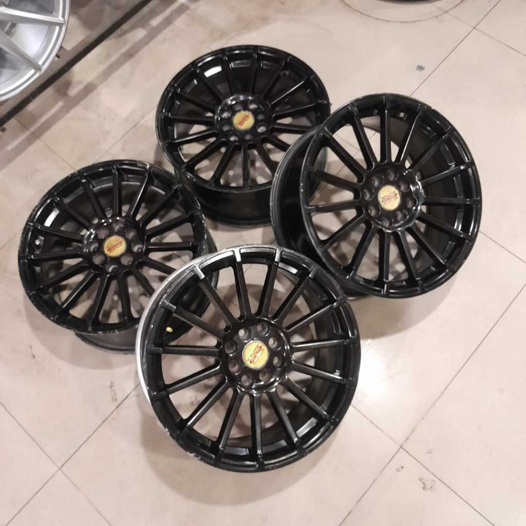Velg Mobil Bekas Murah R17 Racing Jari-Jari Ring 17 Lebar 7,5 Et40 Pcd 4x100 4x114,3
