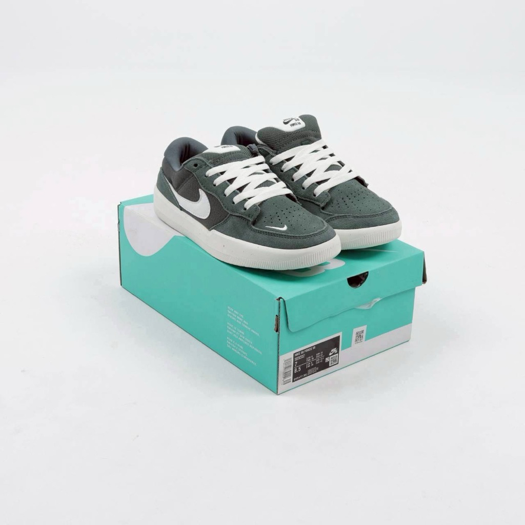 ( BDGSNKRS ) Sepatu Nike SB Force 58 Vintage Green