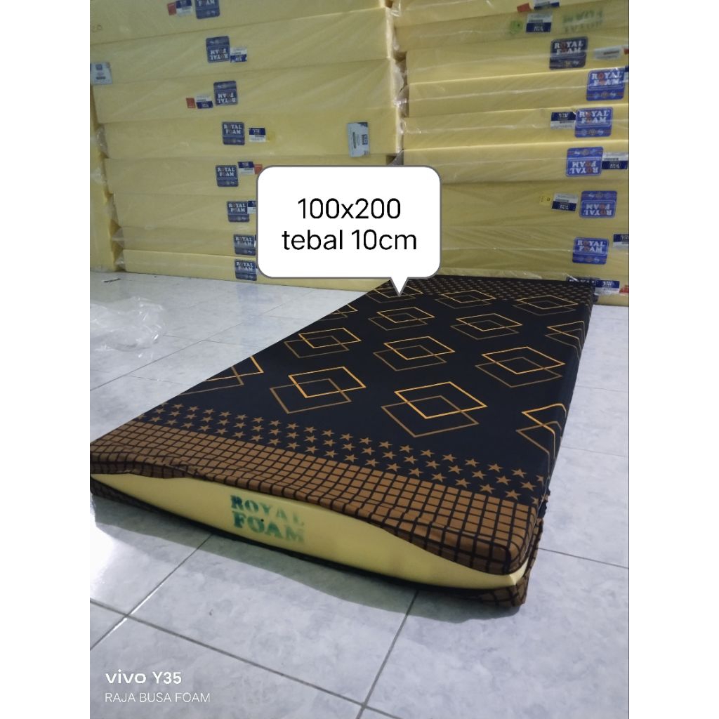 kasur busa royal foam ukuran 100x200x10