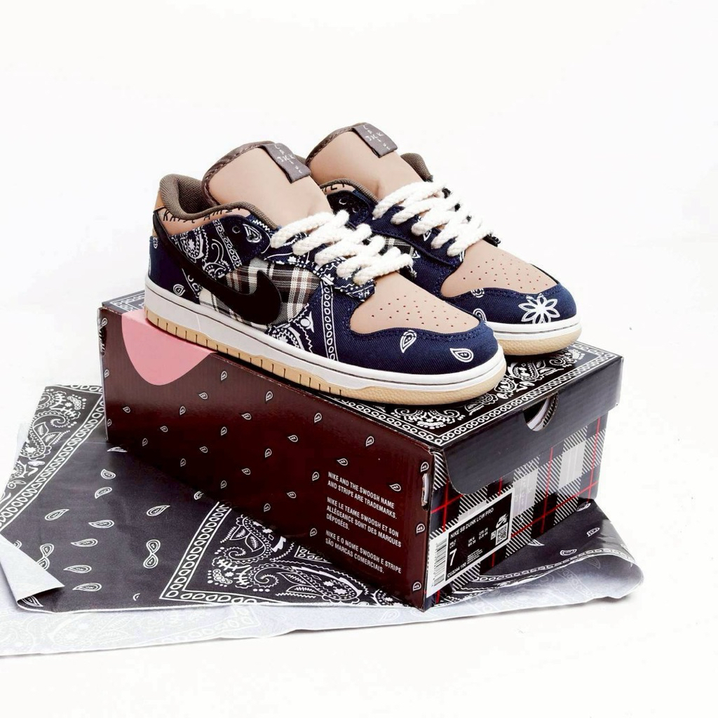 ( BDGSNKRS ) Sepatu Nike SB Dunk Low Travis Scott