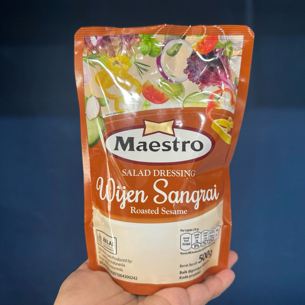 Maestro Wijen Sangrai 500gr