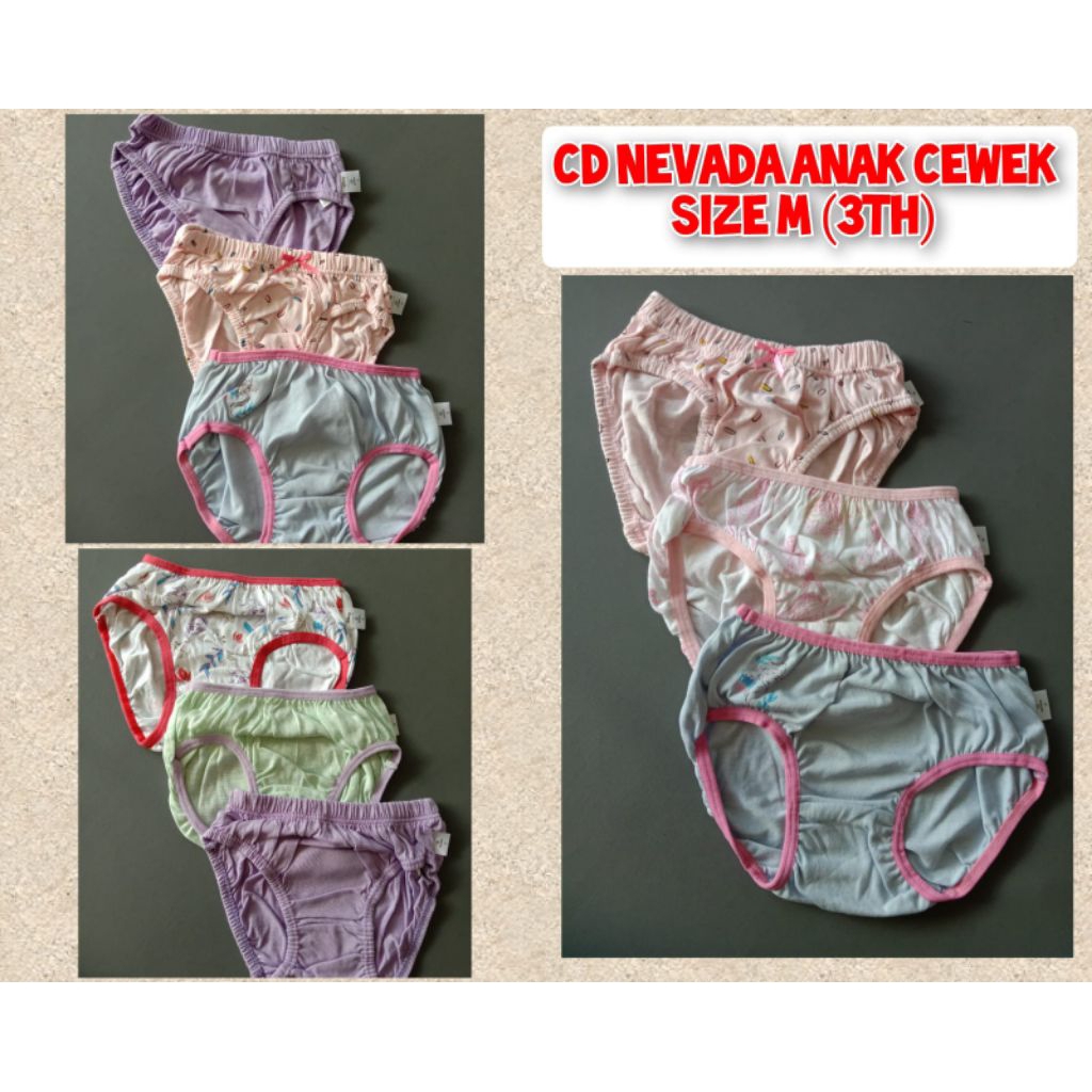 CD anak cewek Disney Nevada isi 3pc