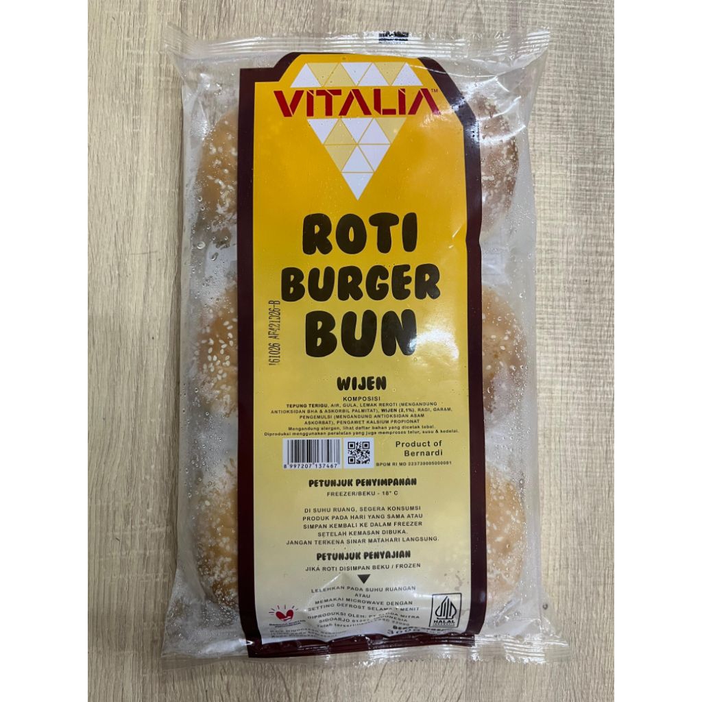 vitalia roti burger bun isi6