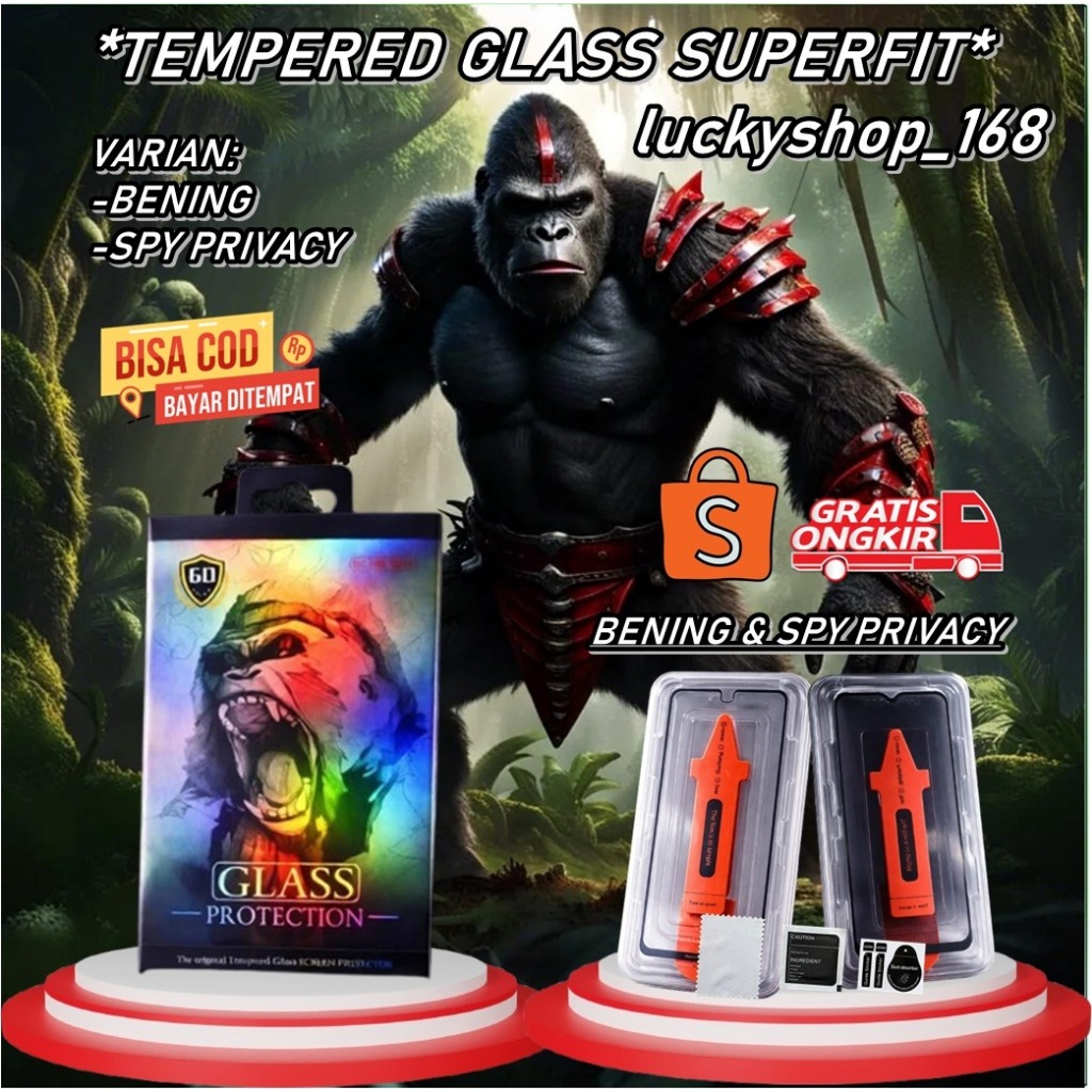 TG TEMPERED GLASS SUPERFIT SPY & BENING REDMI I