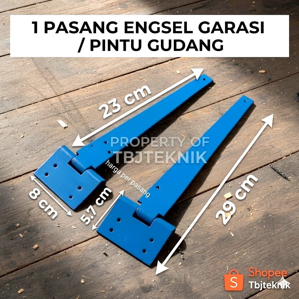 engsel gudang /engsel garasi / engsel lidah pintu gerbang harga per psg